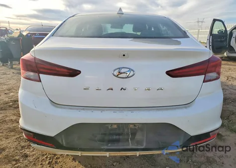 2019 Hyundai Elantra Sel z USA, uszkodzony, nr VIN 5NPD84LF5KH424362